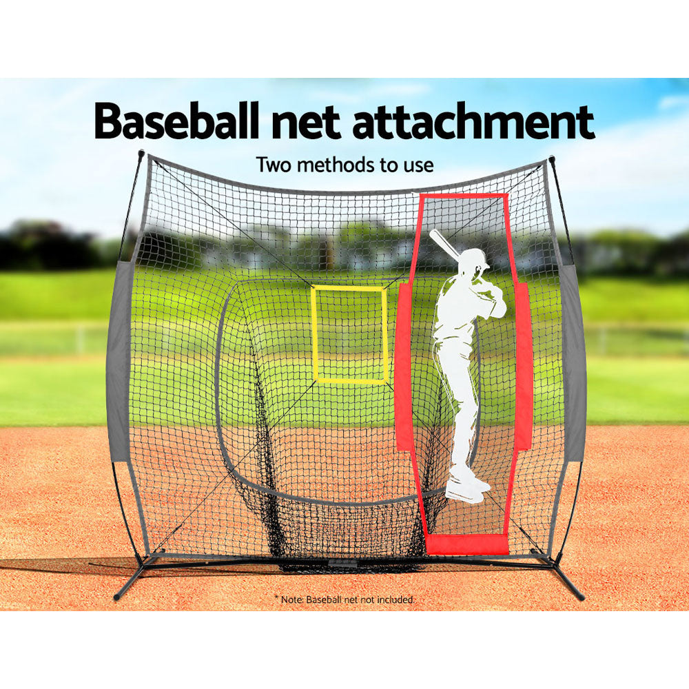 Baseball Net Pitching Kit With Stand Rebound Net Training Aid
