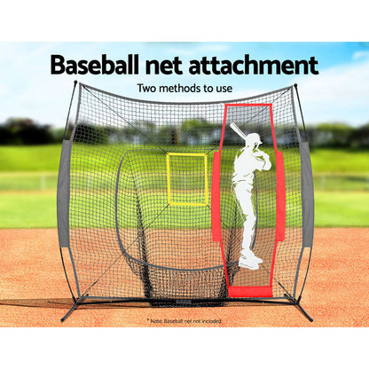Baseball Net Pitching Kit With Stand Rebound Net Training Aid