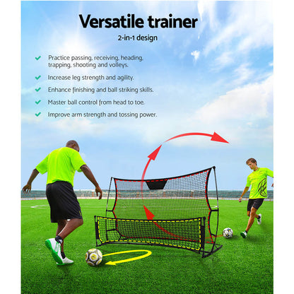 1.8M Football Soccer Net Portable Goal Net Rebounder Sports Training