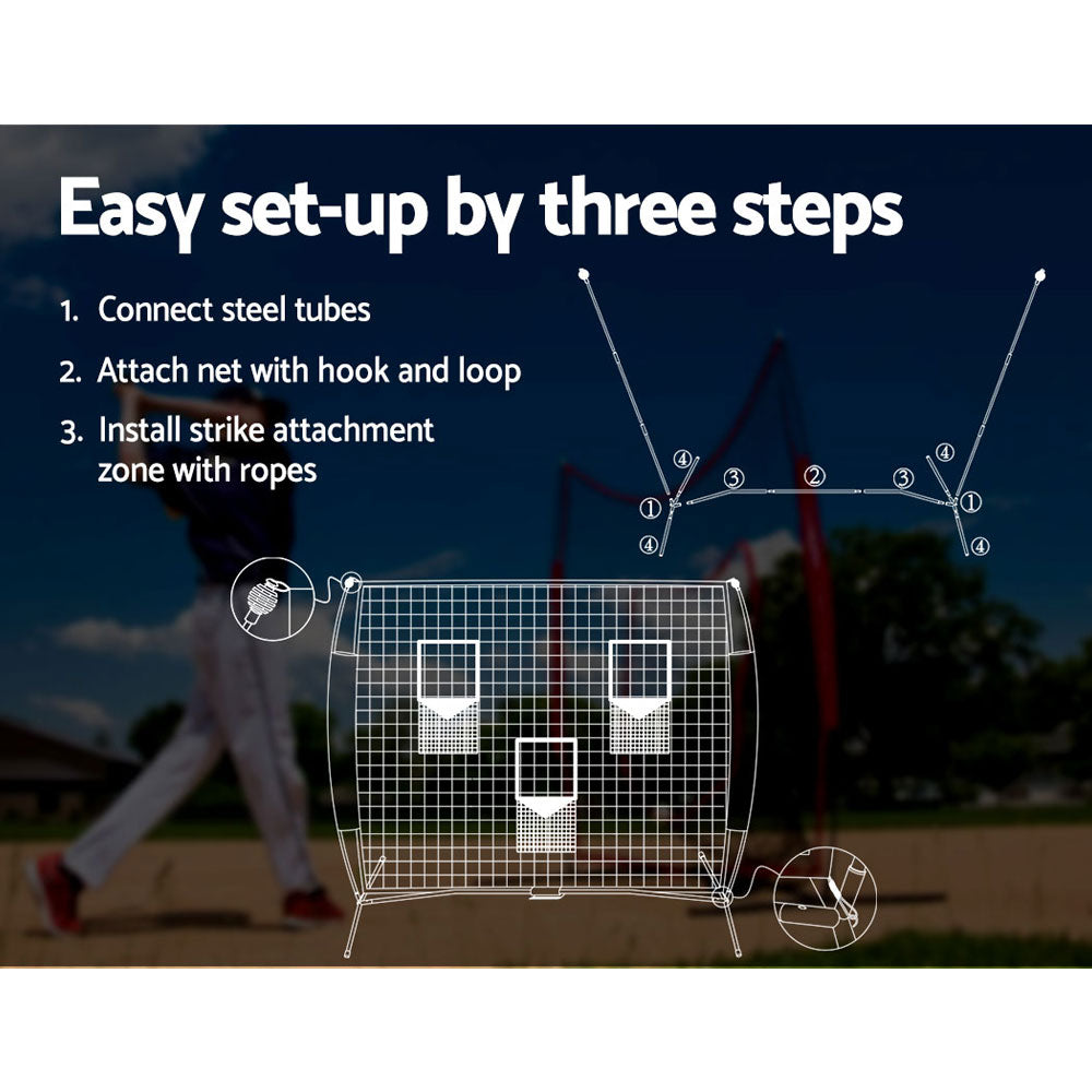 versatile Net for Soccer, Baseball, and Football Training