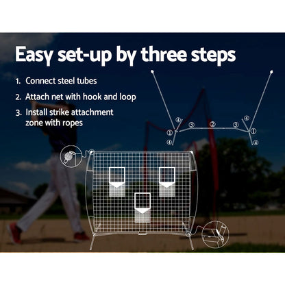 versatile Net for Soccer, Baseball, and Football Training
