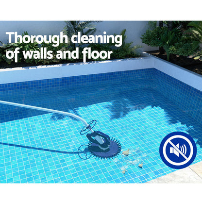 Pool Cleaner Automatic Vacuum Floor Climb Suction Swimming Hose 10M