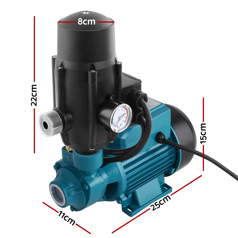 Auto Peripheral Pump Clean Water Garden Farm Rain Tank Irrigation Qb60
