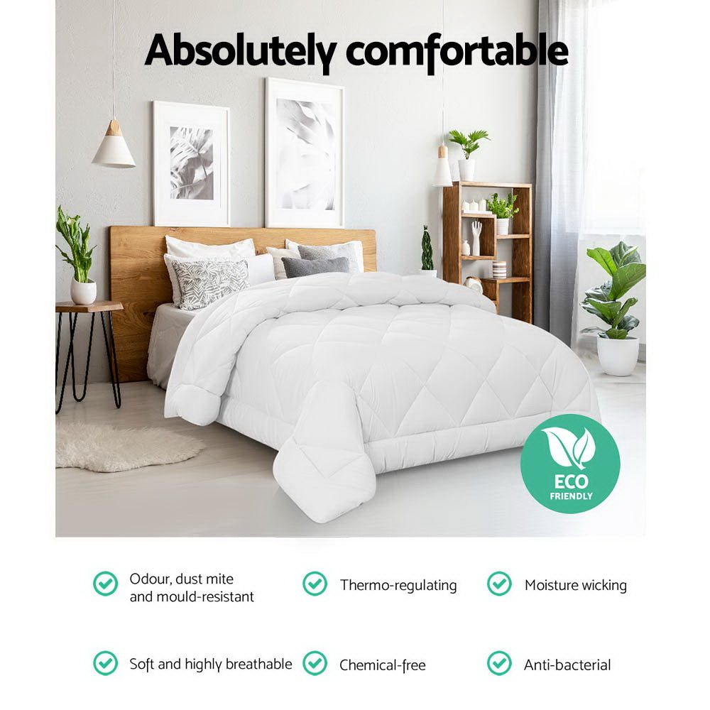 700Gsm Microfibre Bamboo Quilt King