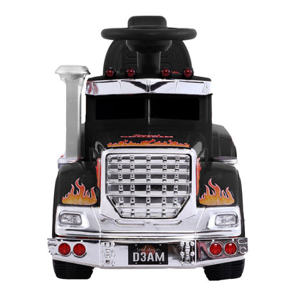 Rigo Kids Electric Ride On Car Truck Motorcycle Motorbike Toy Cars Black