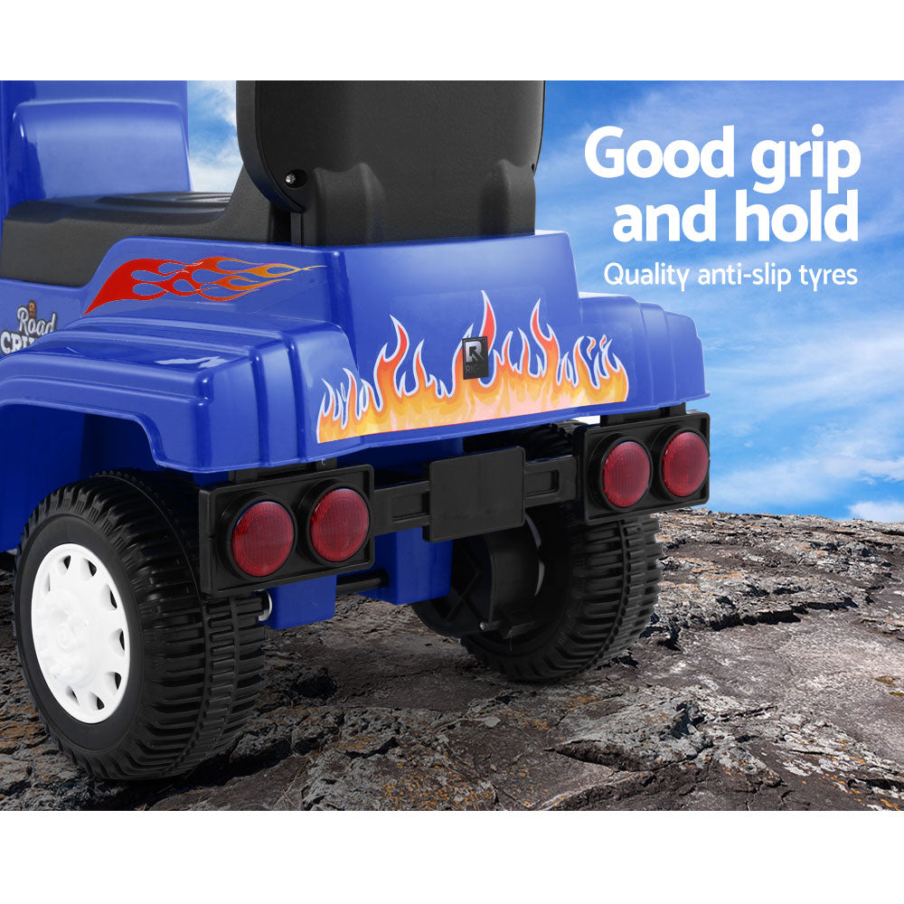 Rigo Kids Electric Ride On Car Truck Motorcycle Motorbike Toy Cars Blue