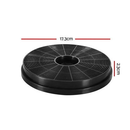 17Cm Range Hood Carbon Charcoal Filters Replacement X2