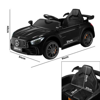 Kids Ride On Car AMG GTR Licensed Remote Electric Toy Gift 12V