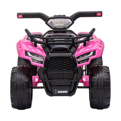 Ride On Car Electric ATV Bike Vehicle for Toddlers Kids Rechargeable Pink