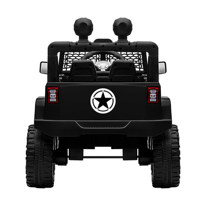 Jeep Kids Ride On Car with 12V Battery Twin Motors and Remote Control Red