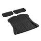 3PCS Car Rear Front Cargo Trunk Toolbox Luggage Rubber Mats