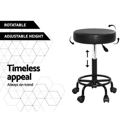 Salon Stool Round Swivel Chair