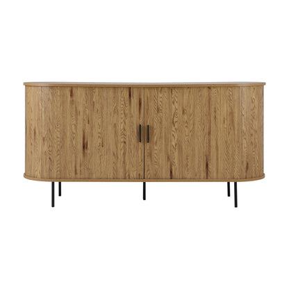 Buffet Sideboard Sliding Doors Pantry Cabinet Natural