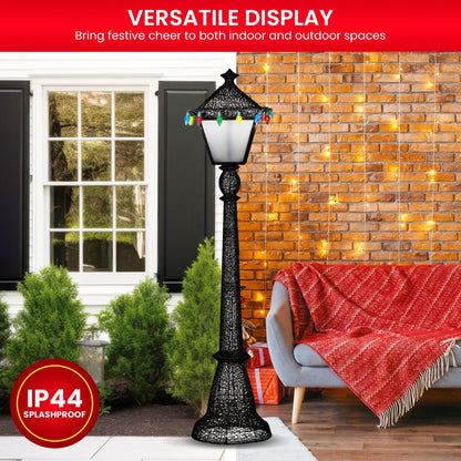 Christmas Lamp Post Display -  183cm