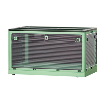 Storage Container Foldable Stackable Large 5 Sides Open
