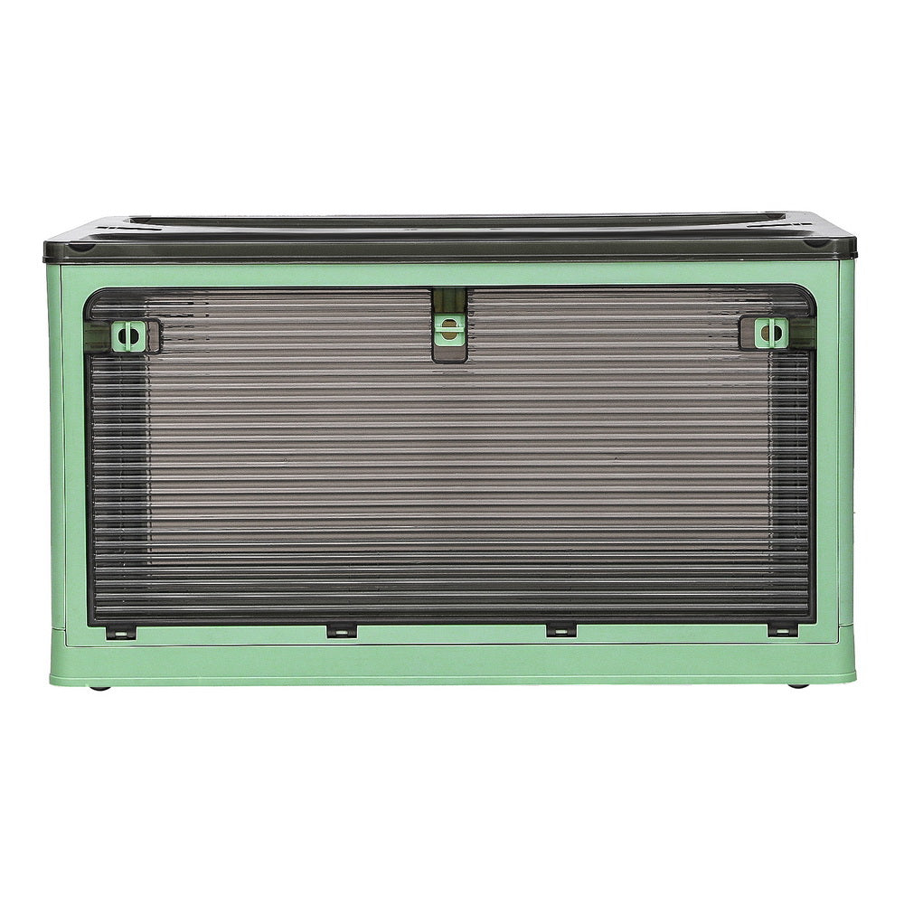 Storage Container Foldable Stackable Large 5 Sides Open