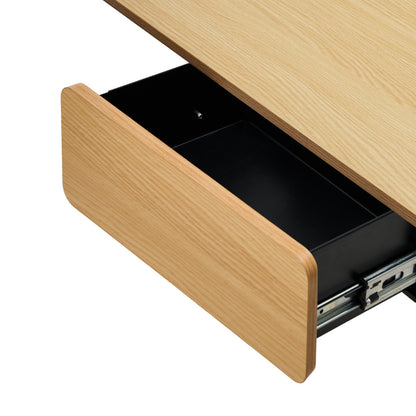 150cm Electric Standing Desk with Drawer Adjustable Oak White Single & Dual Motar