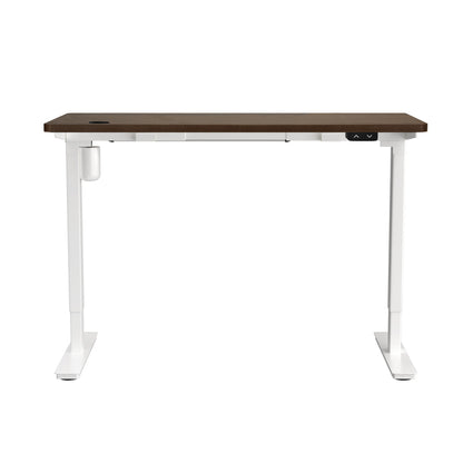 Electric Standing Desk Single Motor Height Adjustable Sit Stand Table