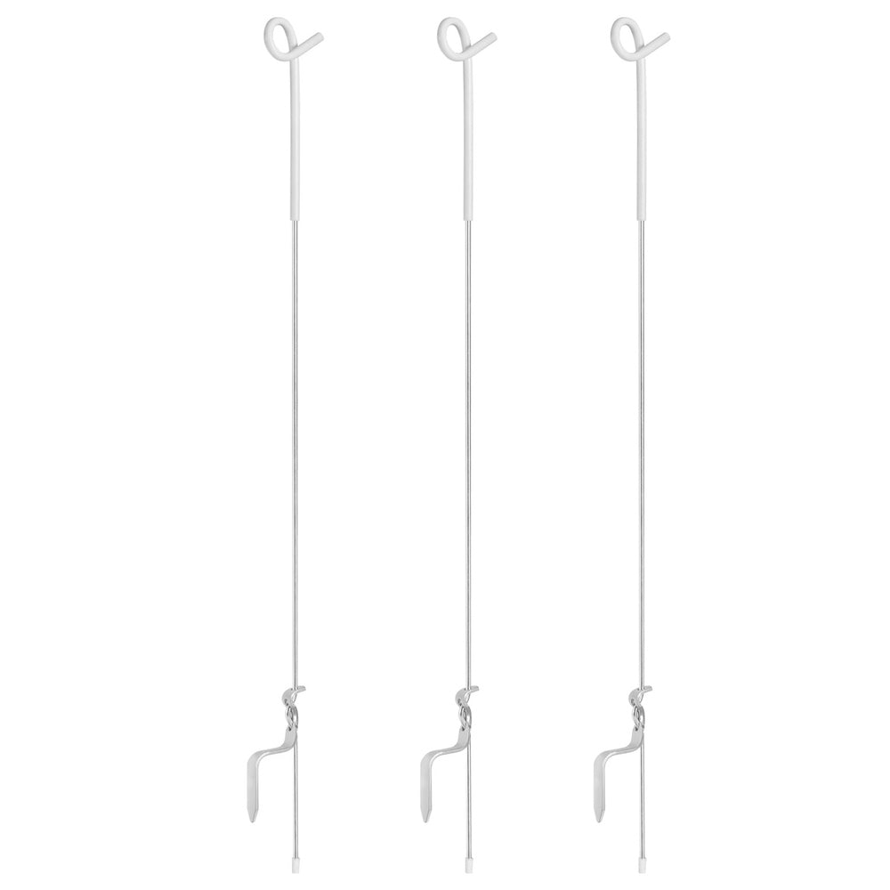 20x Electric Fence Pigtail Posts Steel Tape Fencing