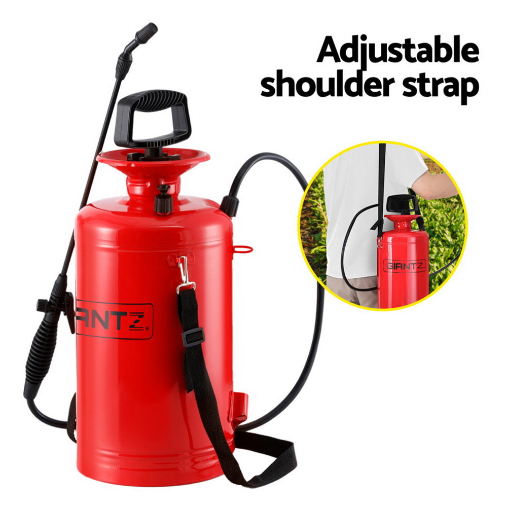 Weed Sprayer Pressure 7L Shoulder Pesticide Metal