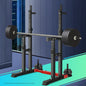 Barbell Bar Stand with Adjustable Squat Rack