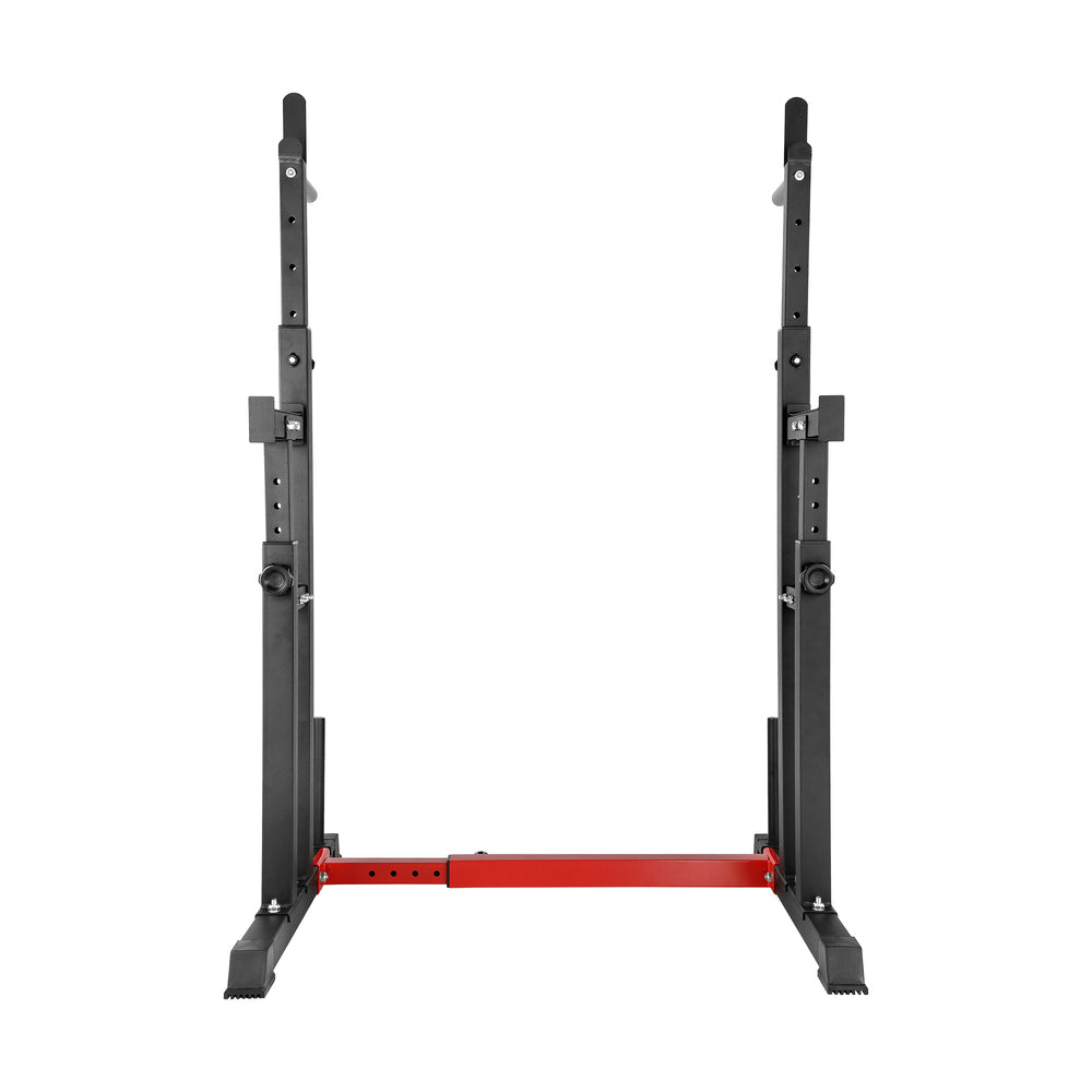Barbell Bar Stand with Adjustable Squat Rack