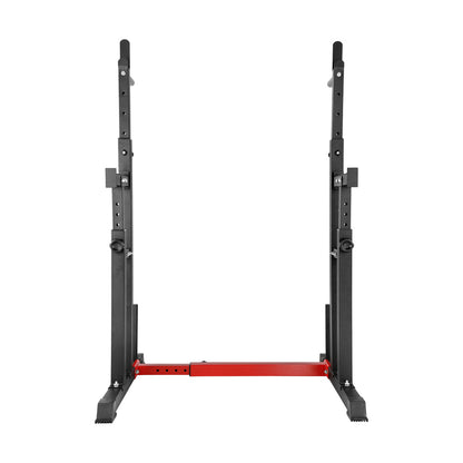 Barbell Bar Stand with Adjustable Squat Rack