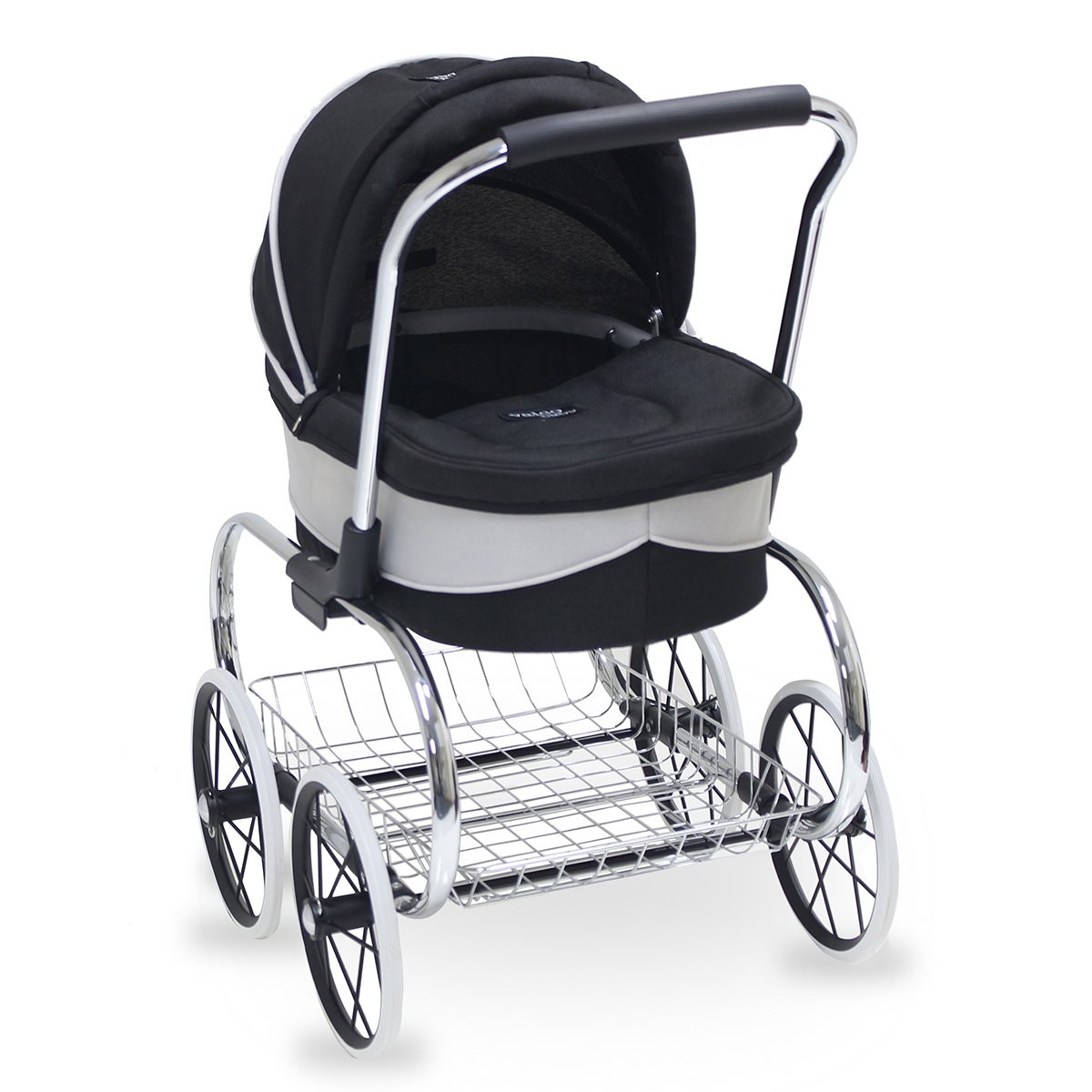 Baby Princess Doll Stroller - Raven Black