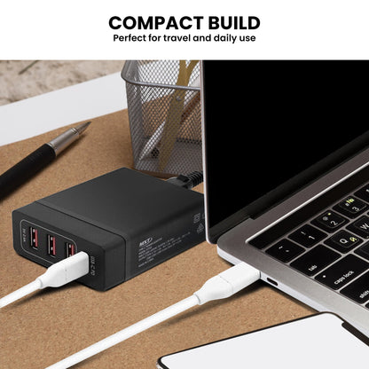 72W Multi USB Port Travel Charger Station