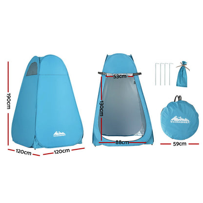 Pop Up Camping Shower Toilet Tent Outdoor Privacy Change Room