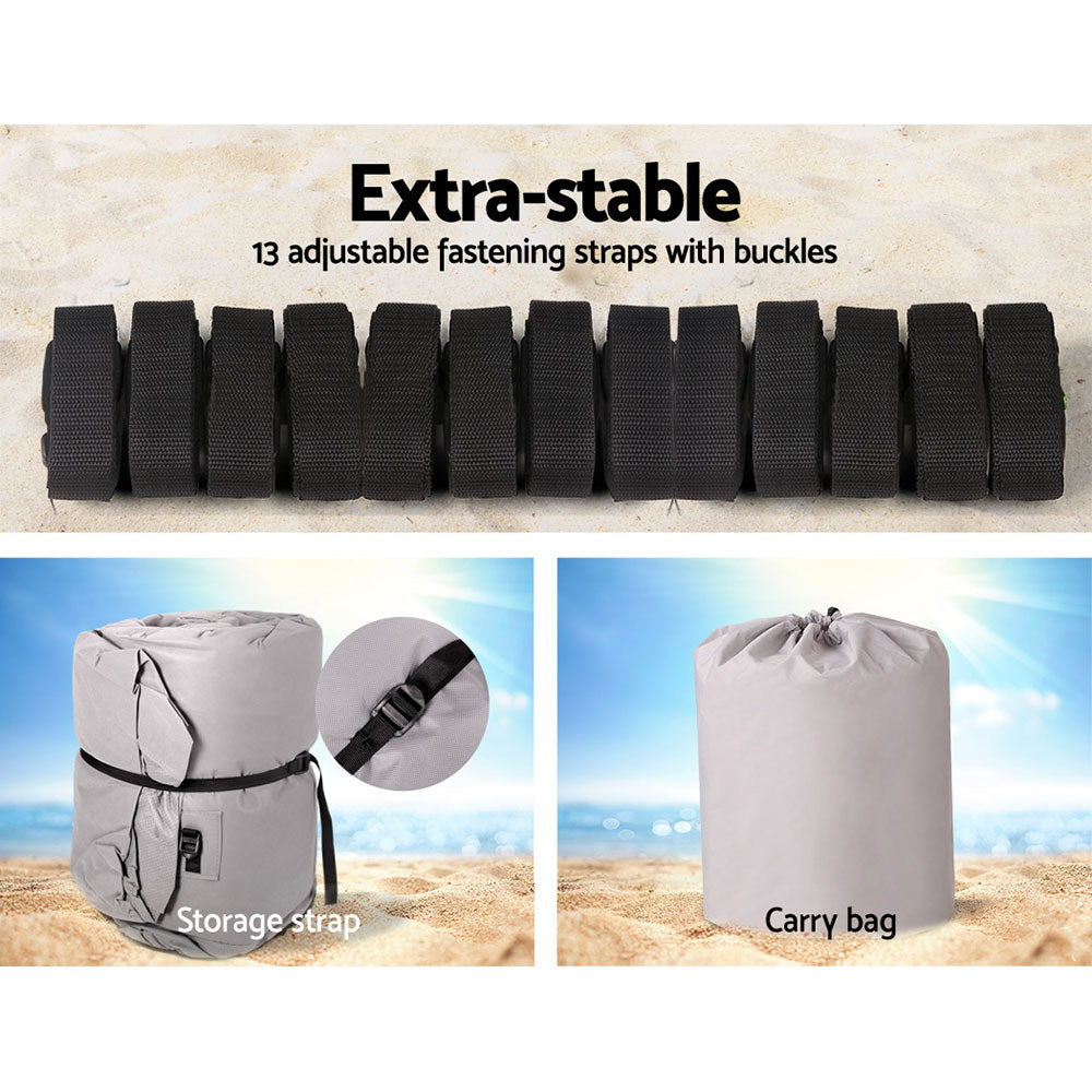 17-19Ft Boat Cover Trailerable Jumbo 600D Marine Heavy Duty