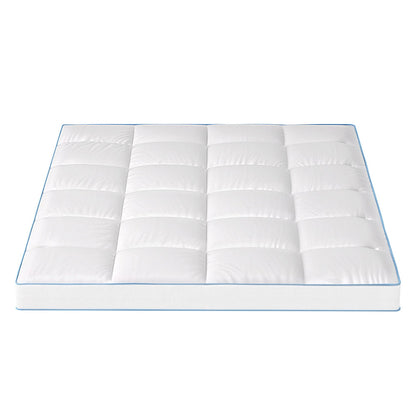 Mattress Topper Pillowtop Bamboo 10cm Double