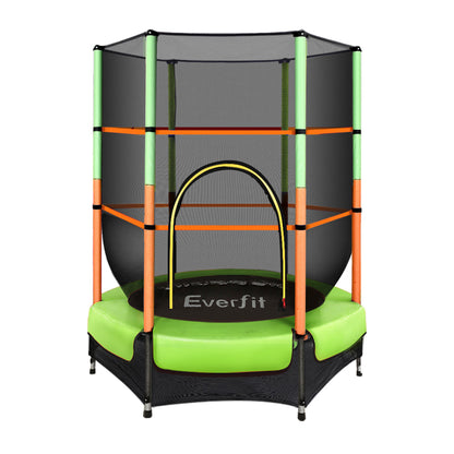 Trampoline for Kids Enclosure Safety Net Rebounder Gift Green