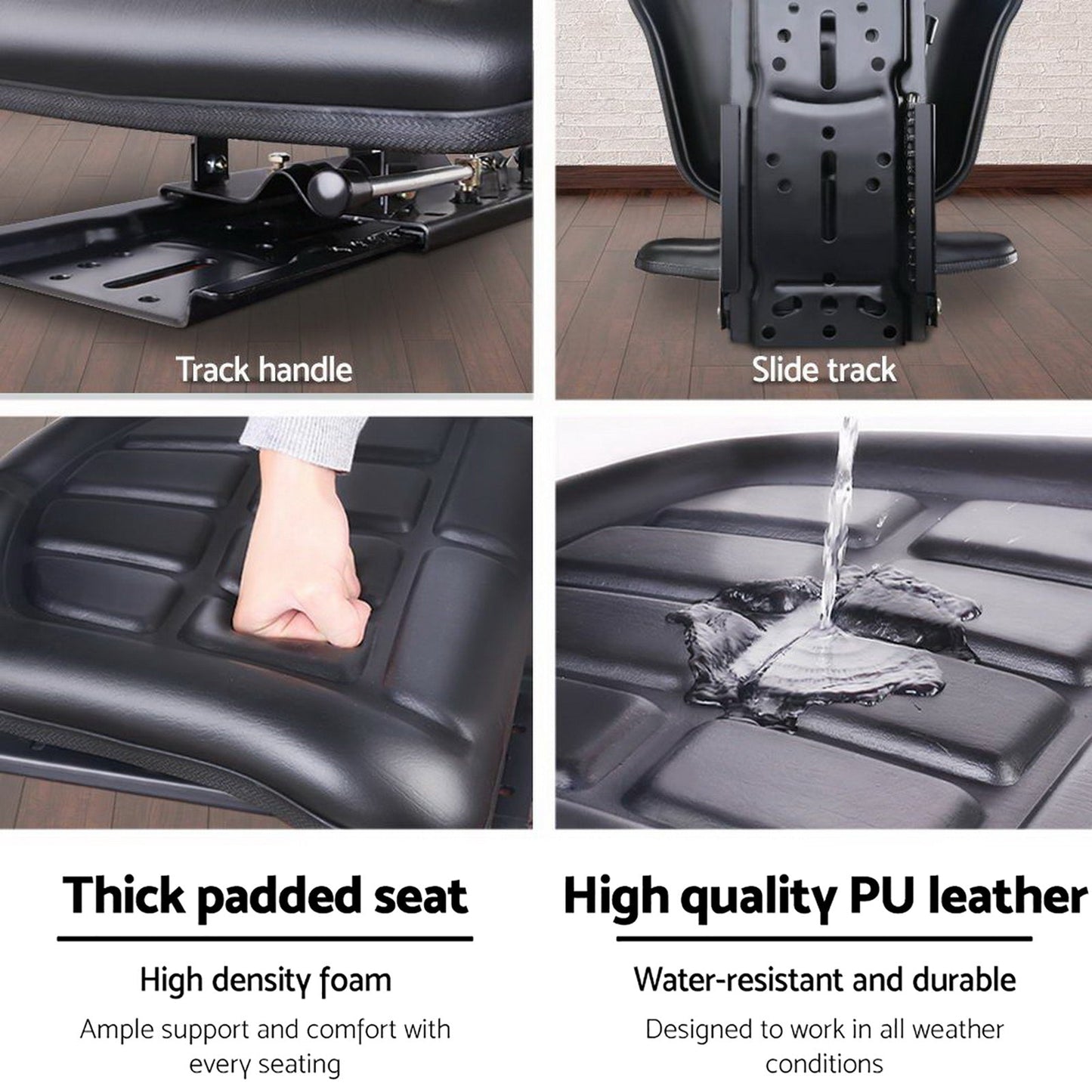 Tractor Seat Forklift Excavator Truck Replacement Pu Chair