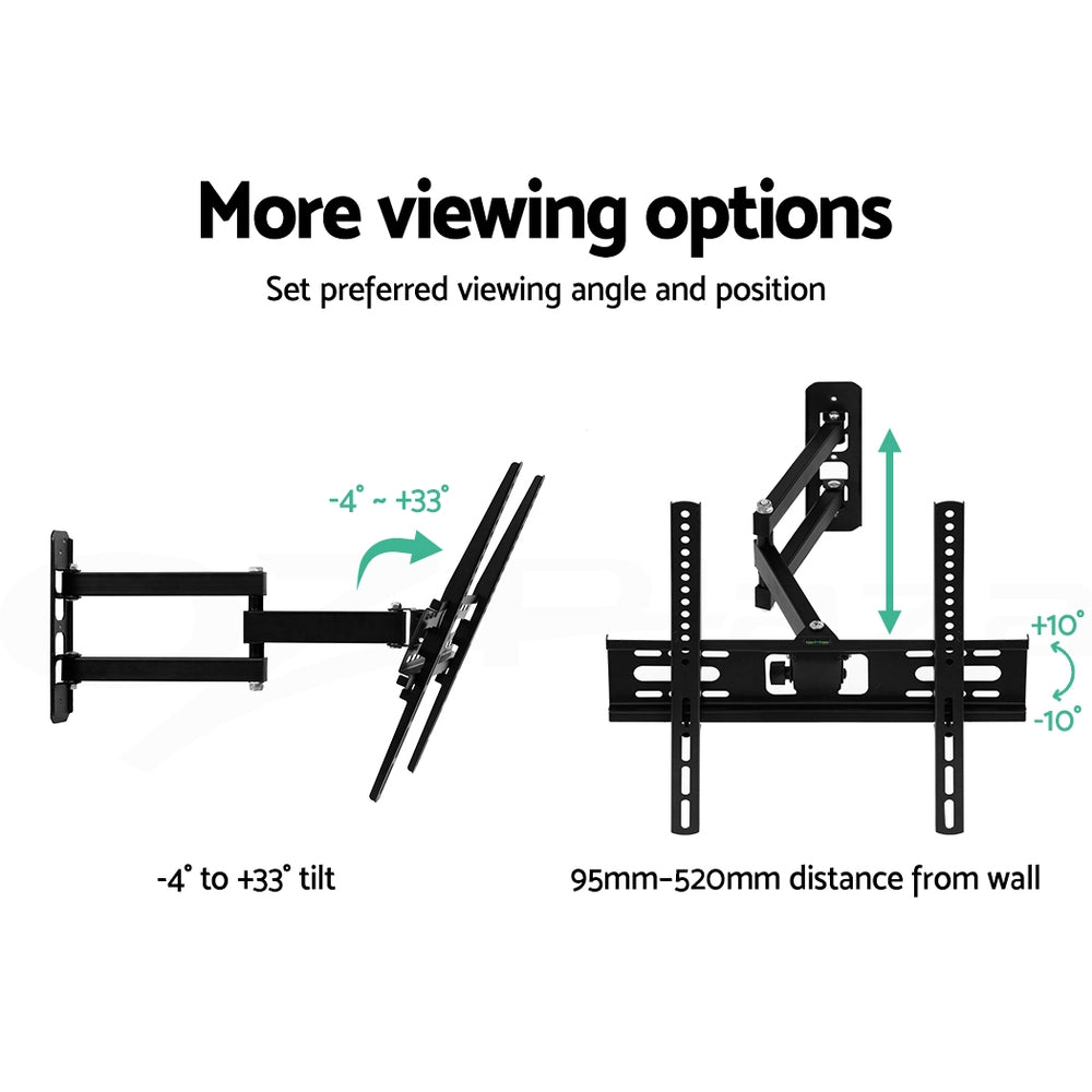 Strong-Arm Full Motion 23"-55" Tv Wall Mount