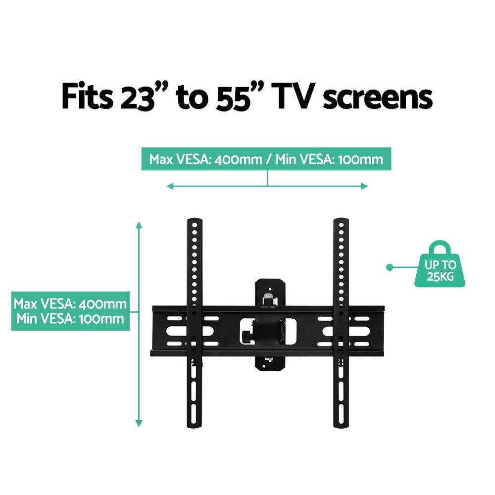 Strong-Arm Full Motion 23"-55" Tv Wall Mount