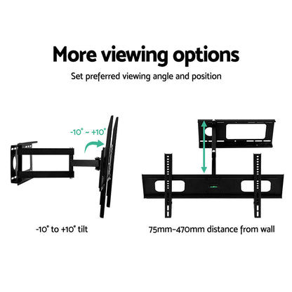 Strong-Arm Full Motion 32"-70" Tv Wall Mount