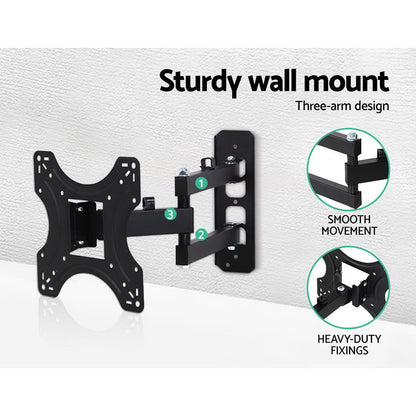 Strong-Arm Full Motion 17"-42" Tv Wall Mount
