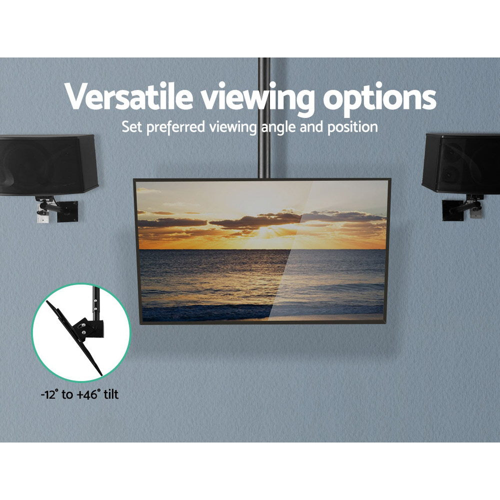 Full Motion Tv Wall Mount Bracket (32"-75") Ceiling Mounted