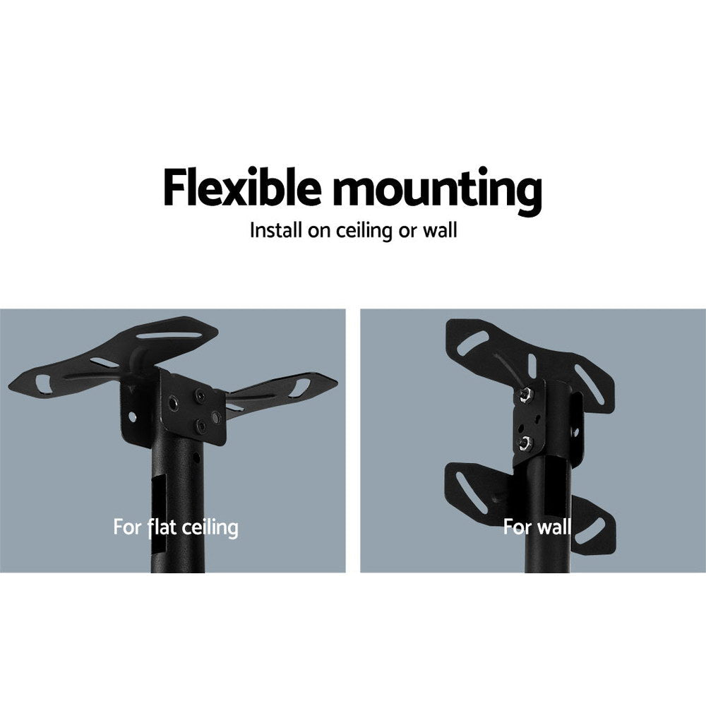 Full Motion Tv Wall Mount Bracket (32"-75") Ceiling Mounted