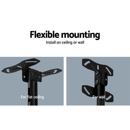 Full Motion Tv Wall Mount Bracket (32"-75") Ceiling Mounted
