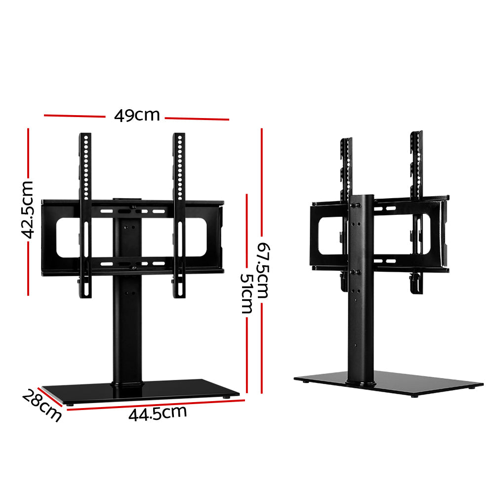 Swivel Tv Stand Mount Bracket (32"-55") Tabletop/Desktop