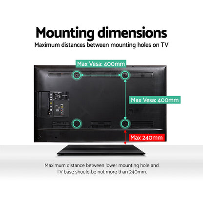 Swivel Tv Stand Mount Bracket (32"-55") Tabletop/Desktop