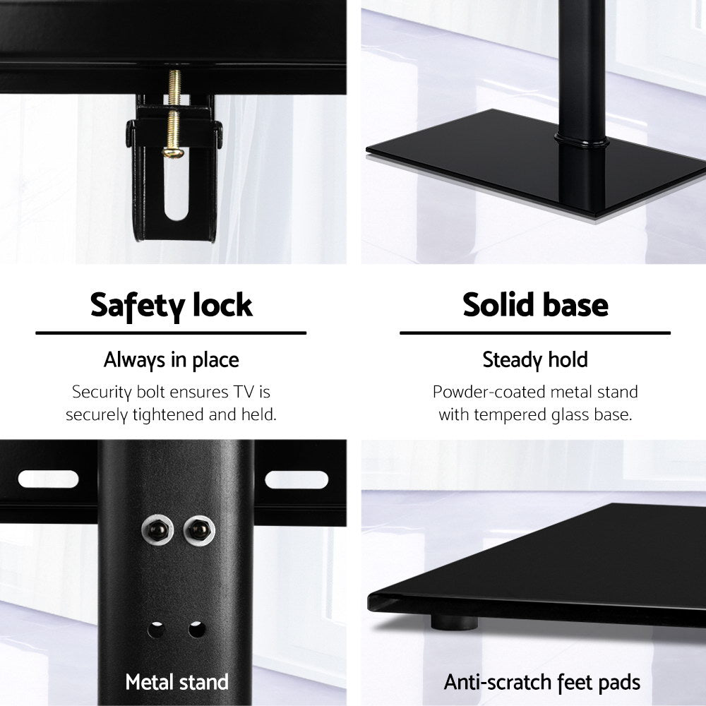 Swivel Tv Stand Mount Bracket (32"-70") Tabletop/Desktop
