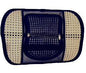 Mesh Back Support - Black & Beige
