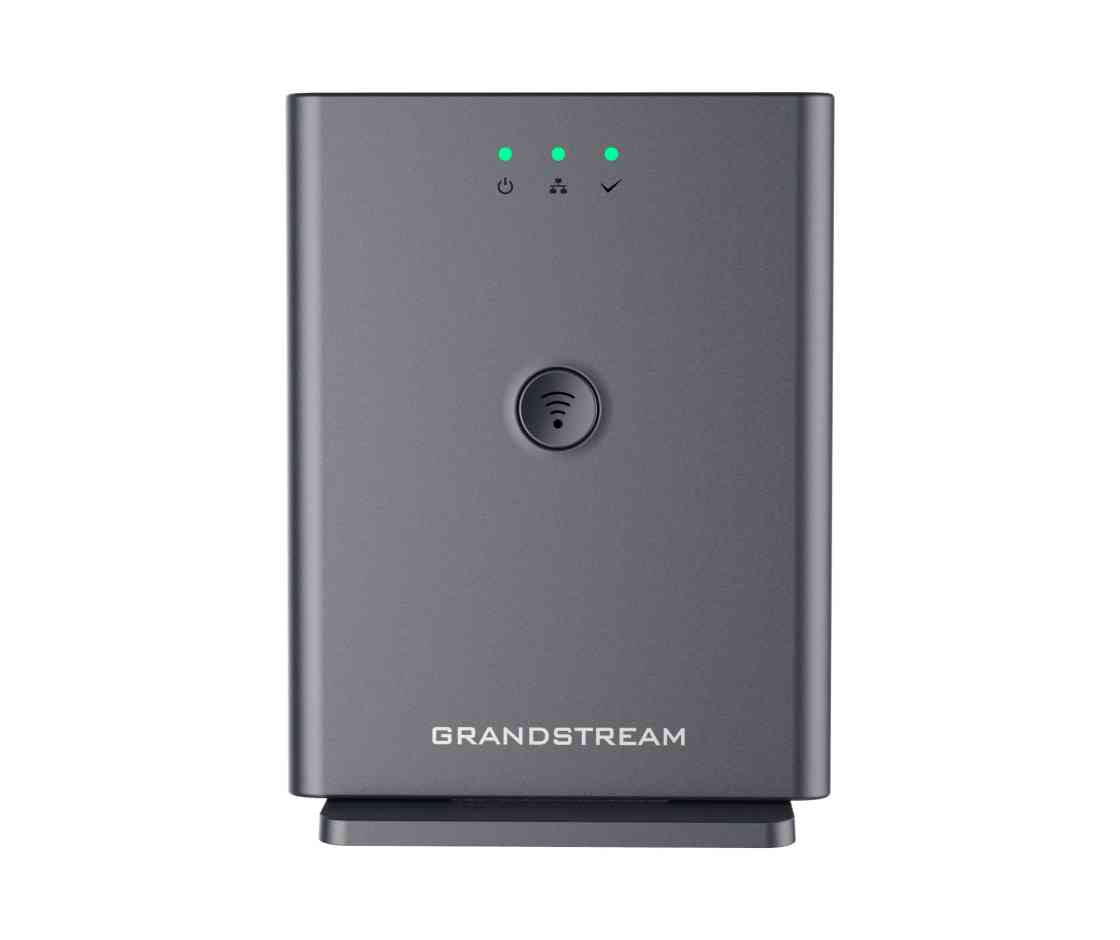 Base Station, Pairs W/ 5 Dp Series Dect Handsets, Range Up To 400 Meters