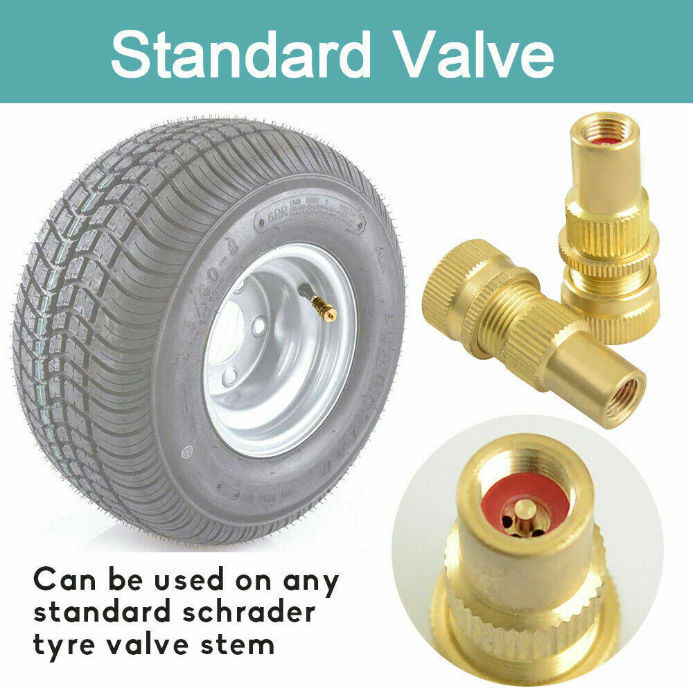 Tyre Deflators Brass Air Deflator 0-60 Psi Tire Valve Core Tool Automatic