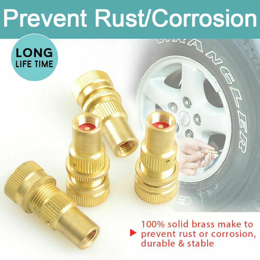 Tyre Deflators Brass Air Deflator 0-60 Psi Tire Valve Core Tool Automatic