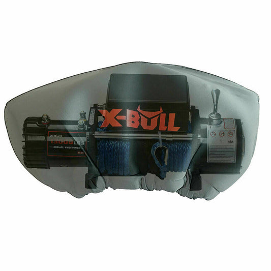 Winch Cover Waterproof Fits 8000-17000Lbs Winch Dust Cover Soft 4X4