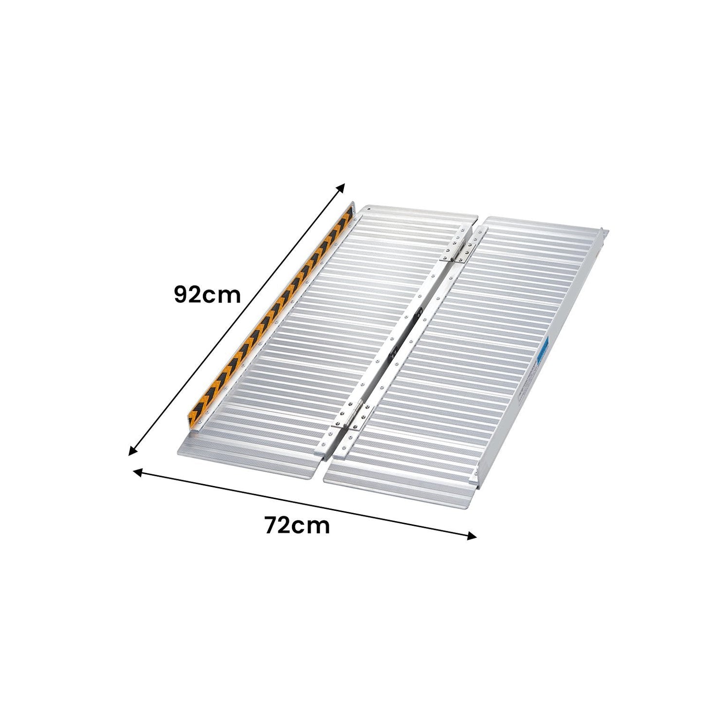 Aluminium Foldable Wheelchair Ramp With Handle - 3ft